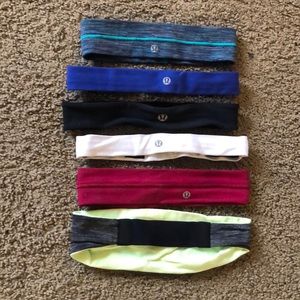 6 LULULEMON headbands